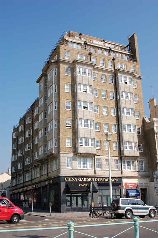 High rise flats King's Road My Brighton and Hove